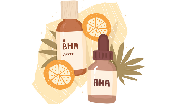 AHA and BHA: Exfoliating acids for a healthy glowing skin