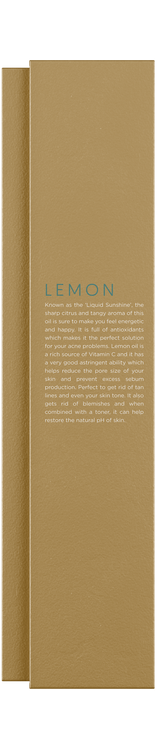 Lemon Essential Oil
